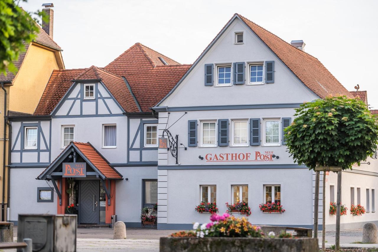 Hotel-Gasthof Neue Post Leutershausen  Екстер'єр фото