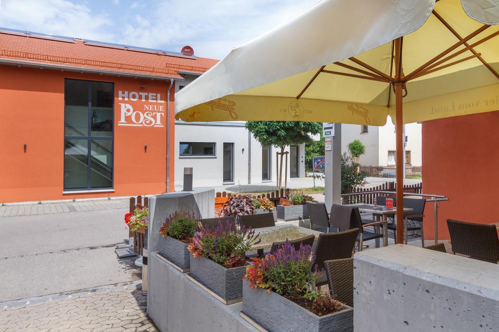 Hotel-Gasthof Neue Post Leutershausen  Екстер'єр фото