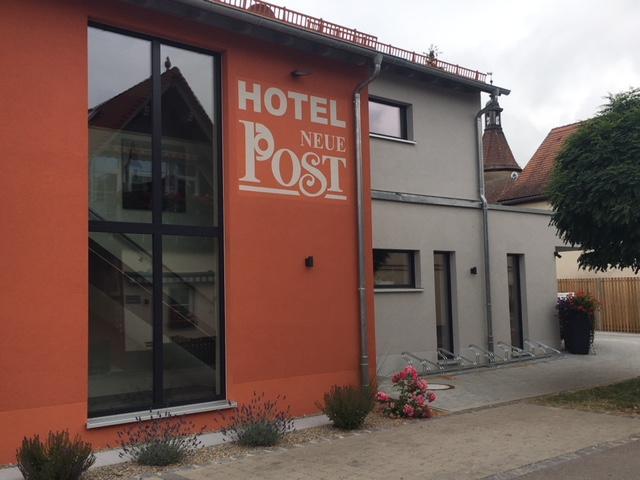 Hotel-Gasthof Neue Post Leutershausen  Екстер'єр фото